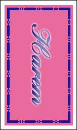 Harem card back